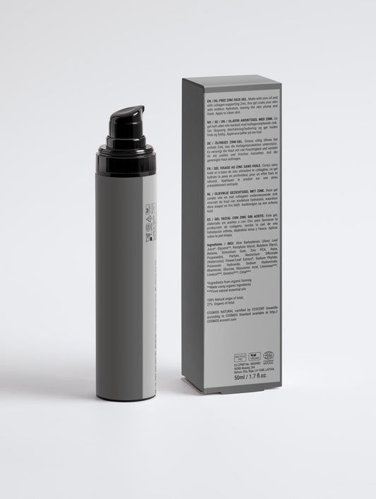Oil-Free Zinc Face Gel for Men