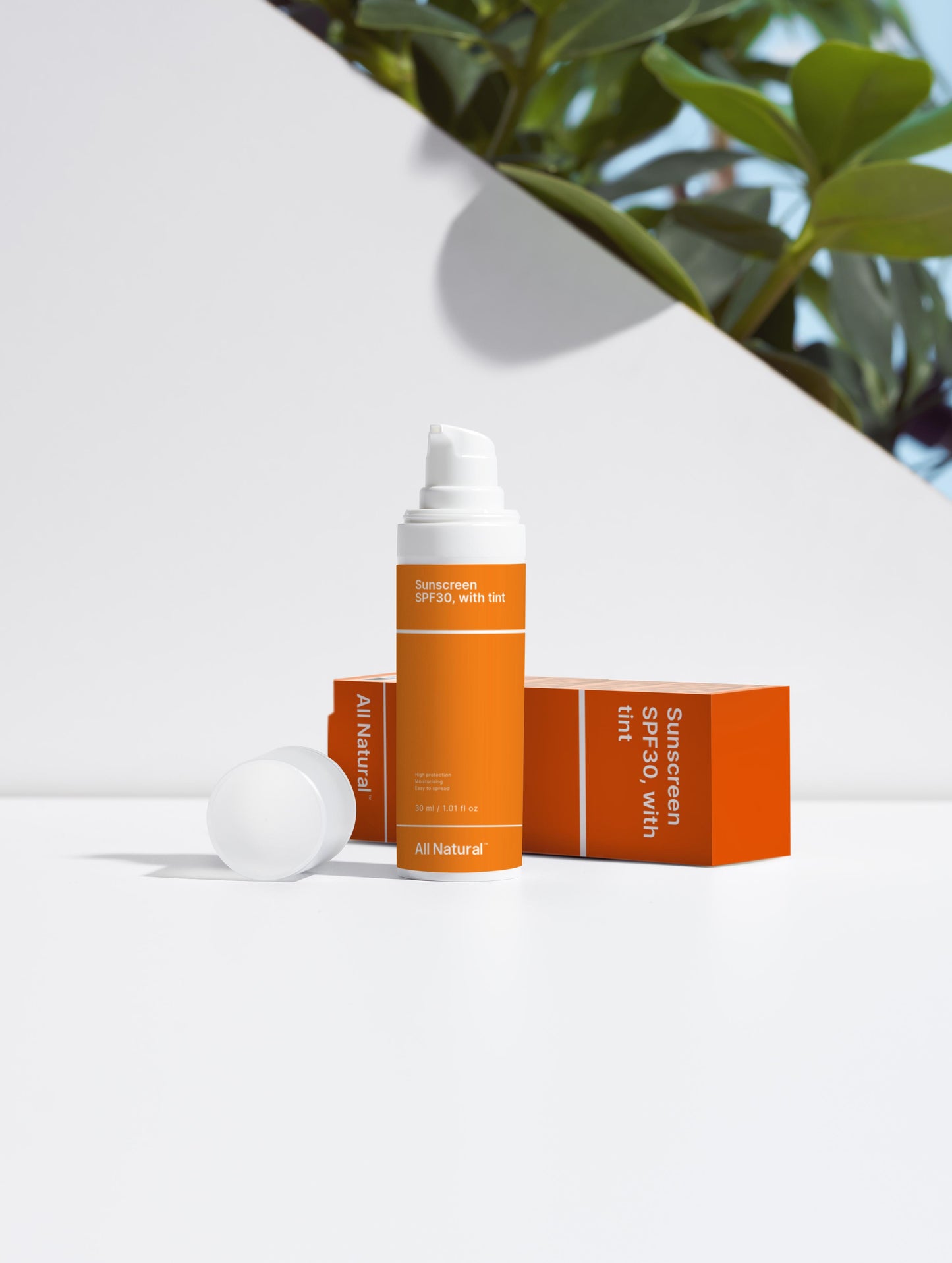Sunscreen SPF30, with tint