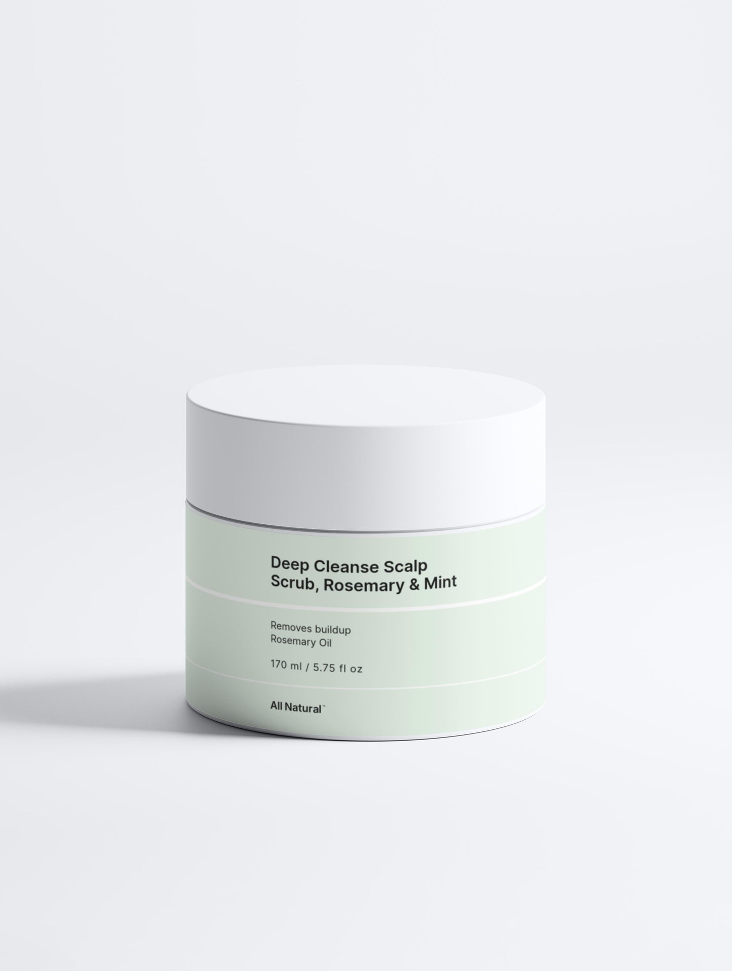 Deep Cleanse Scalp Scrub, Rosemary & Mint