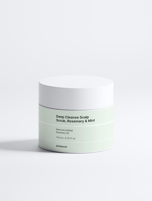 Deep Cleanse Scalp Scrub, Rosemary & Mint