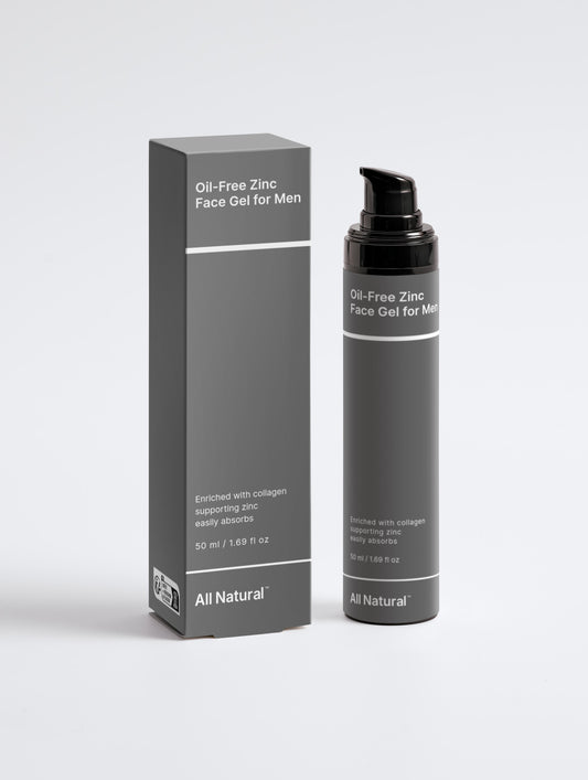 Oil-Free Zinc Face Gel for Men